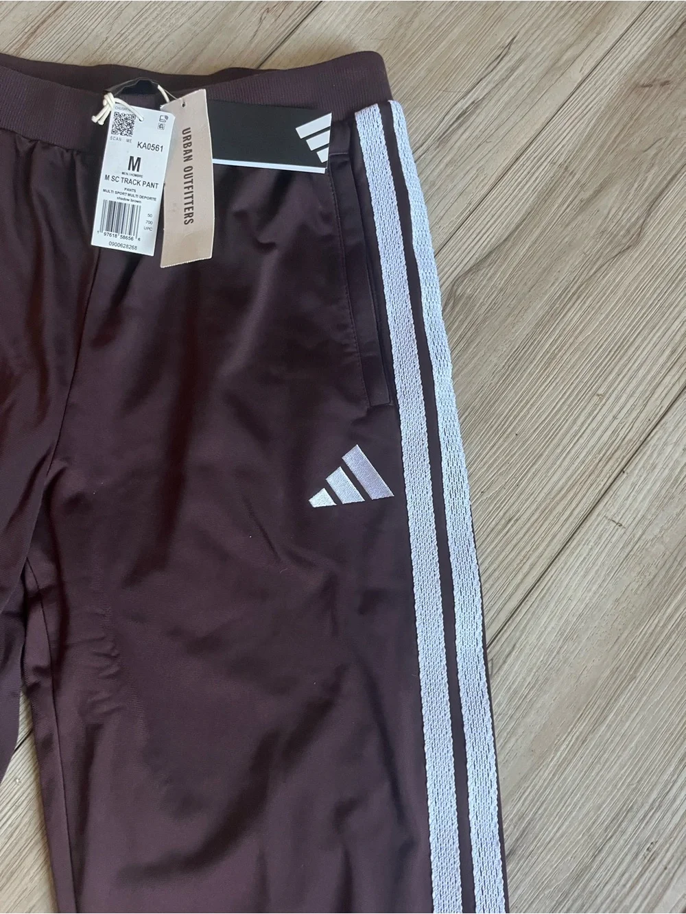 NWT Urban Outfitters Men’s Adidas Shadow Brown Sport Craft Track Pants
